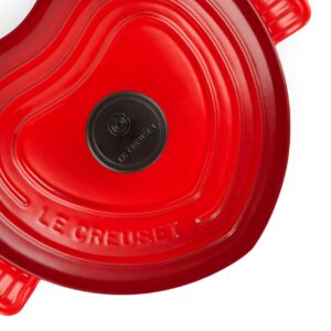 Le Creuset Enameled Cast Iron Heart Cocotte, 2 qt., Cerise