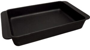 king kooker ci6rrs pre-seasoned cast iron rectangular roaster, 6 by 9-inch