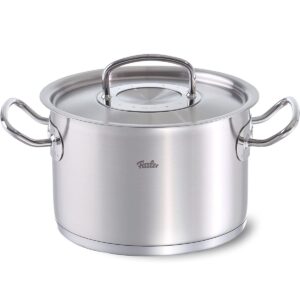 fissler original-profi collection 2019 stainless steel stock pot with lid - 10.9 quarts