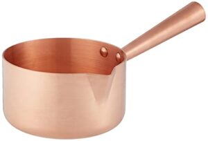 mauviel m'passion copper sugar & caramel sauce pan, 1.9-qt, made in france