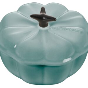 Le Creuset Stoneware Figural Pumpkin Petite Cocotte, 12oz, Sea Salt