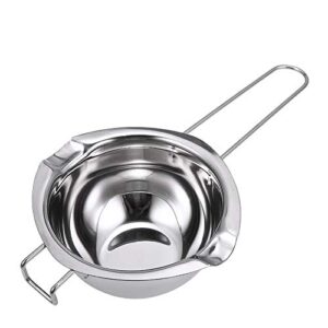 non-stick long handle wax melting pot stainless steel pot diy scented candle soap chocolate butter handmade soap tool