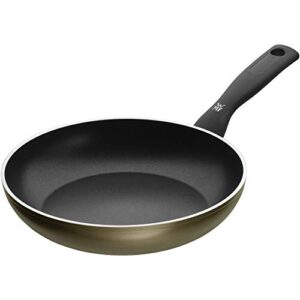 wmf permadur element non-stick aluminium frying pan, suitable for all kinds of kitchens including induction, steel resistant exterior, 24 cm without pfoa