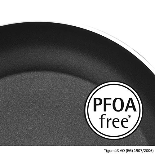 WMF Permadur Element Non-Stick Aluminium Frying Pan, Suitable for All Kinds of Kitchens Including Induction, Steel Resistant Exterior, 24 cm without PFOA