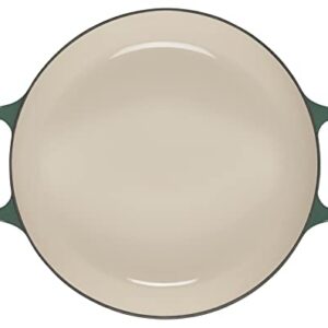 Le Creuset Olive Branch Collection Enameled Cast Iron Signature Braiser, 3.5 qt., Artichaut with Embossed Lid