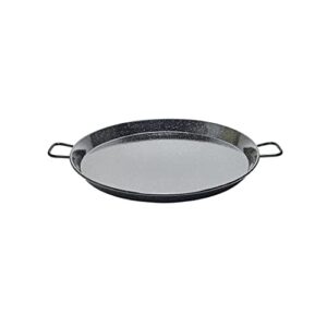 garcima 32-inch enameled steel paella pan, 80cm