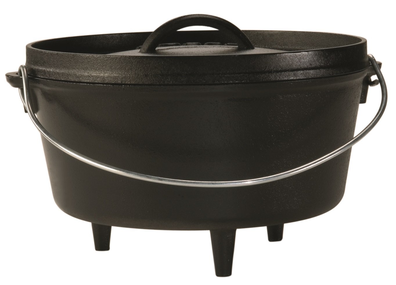 Lodge L10DCO3 Cast Iron Dutch Oven (5-Quart) and L8DOT3 Cast Iron Trivet