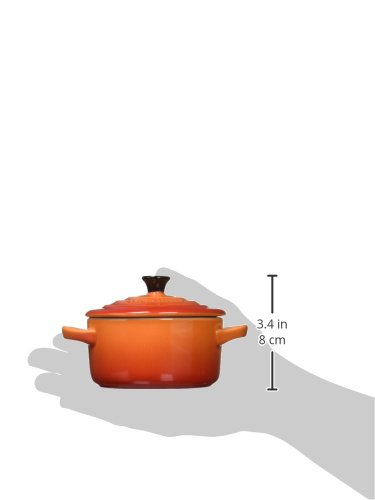 LE CREUSET Mini Round Cocotte Flame, 1 EA