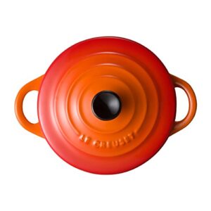 LE CREUSET Mini Round Cocotte Flame, 1 EA