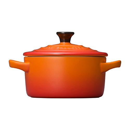 LE CREUSET Mini Round Cocotte Flame, 1 EA