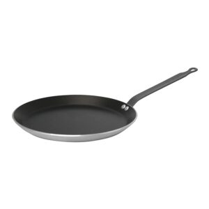 de buyer choc intense nonstick crepe & tortilla pan - 12” - ideal for making & reheating crepes, tortillas & pancakes - 5-layer ptfe coating - made in france