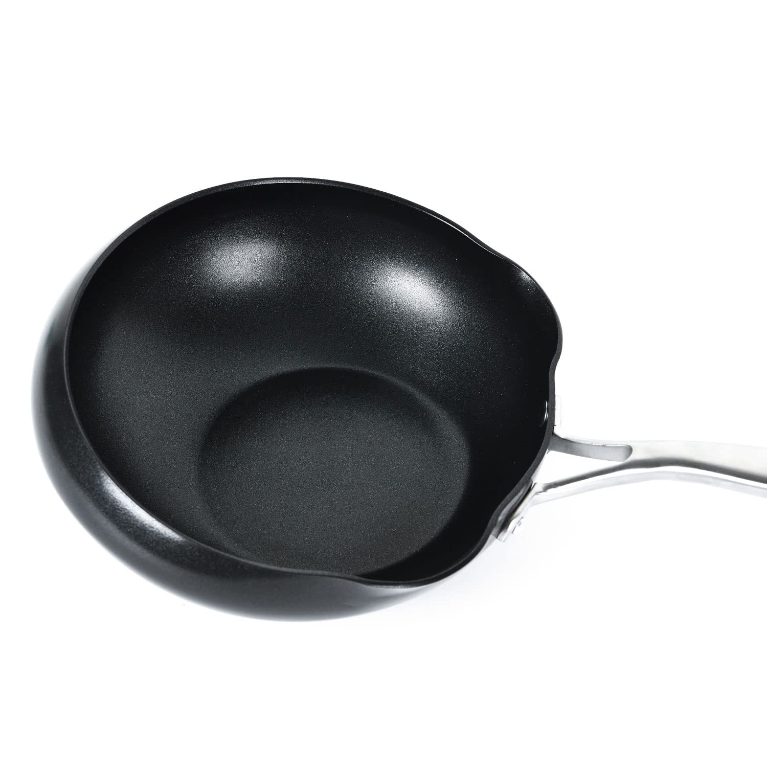 TECHEF - Goody Pan - Wok Stir-fry Pan - PFOA Free, Dishwasher and Oven Safe, Made in Korea (11-in)