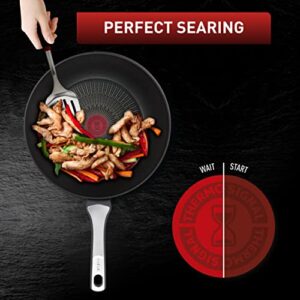 Tefal 28cm Wok Pan, Unlimited ON, Non- Stick Induction, Aluminium, Exclusive