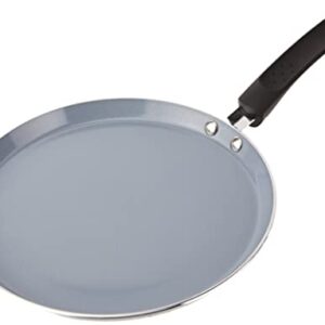 MasterClass Master Class Ceramic Non-Stick Induction Ready 24cm Eco Crêpe Pan, Silver