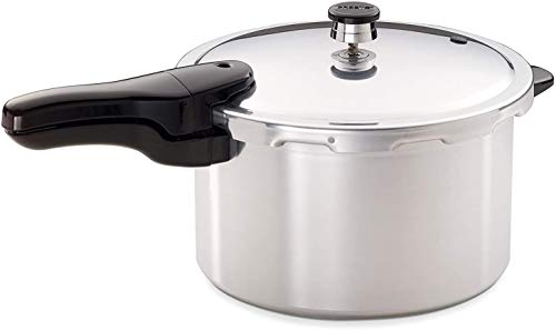 Presto 8-Quart Aluminum Pressure Cooker, Silver