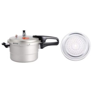 omabeta explosion-proof household pressure cooker,pressure cooker with steaming layer,suitable to all kinds of gas stove, electric ceramic stove(4l)