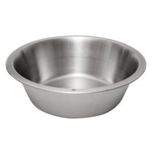 lindy's 615-48850 quart stainless steel flat bottom dish pan