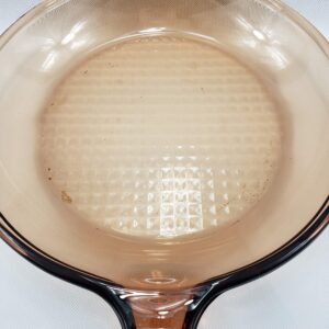 Amber Visions Frying Pan. 10" Waffle Bottom Skillet