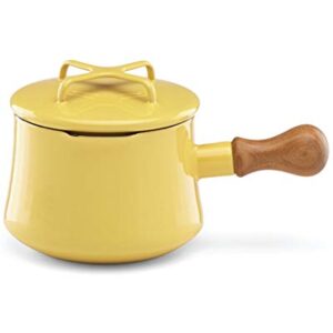 DANSK Yellow Kobenstyle 1 Qt. Saucepan, 2.65 LB