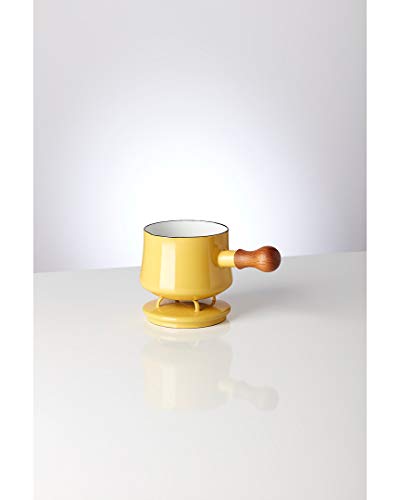 DANSK Yellow Kobenstyle 1 Qt. Saucepan, 2.65 LB