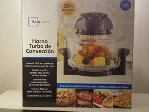 mainstays turbo convection oven, 12.5 quart
