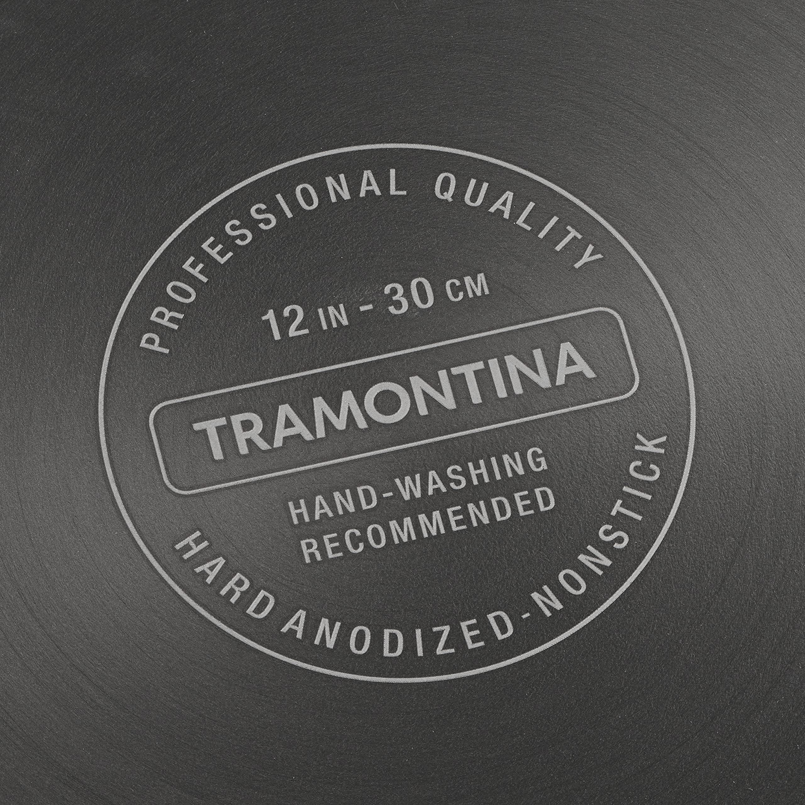 Tramontina Hard Anodized Nonstick 2 Piece Fry Pan Set 10" & 12", 80123/008DS