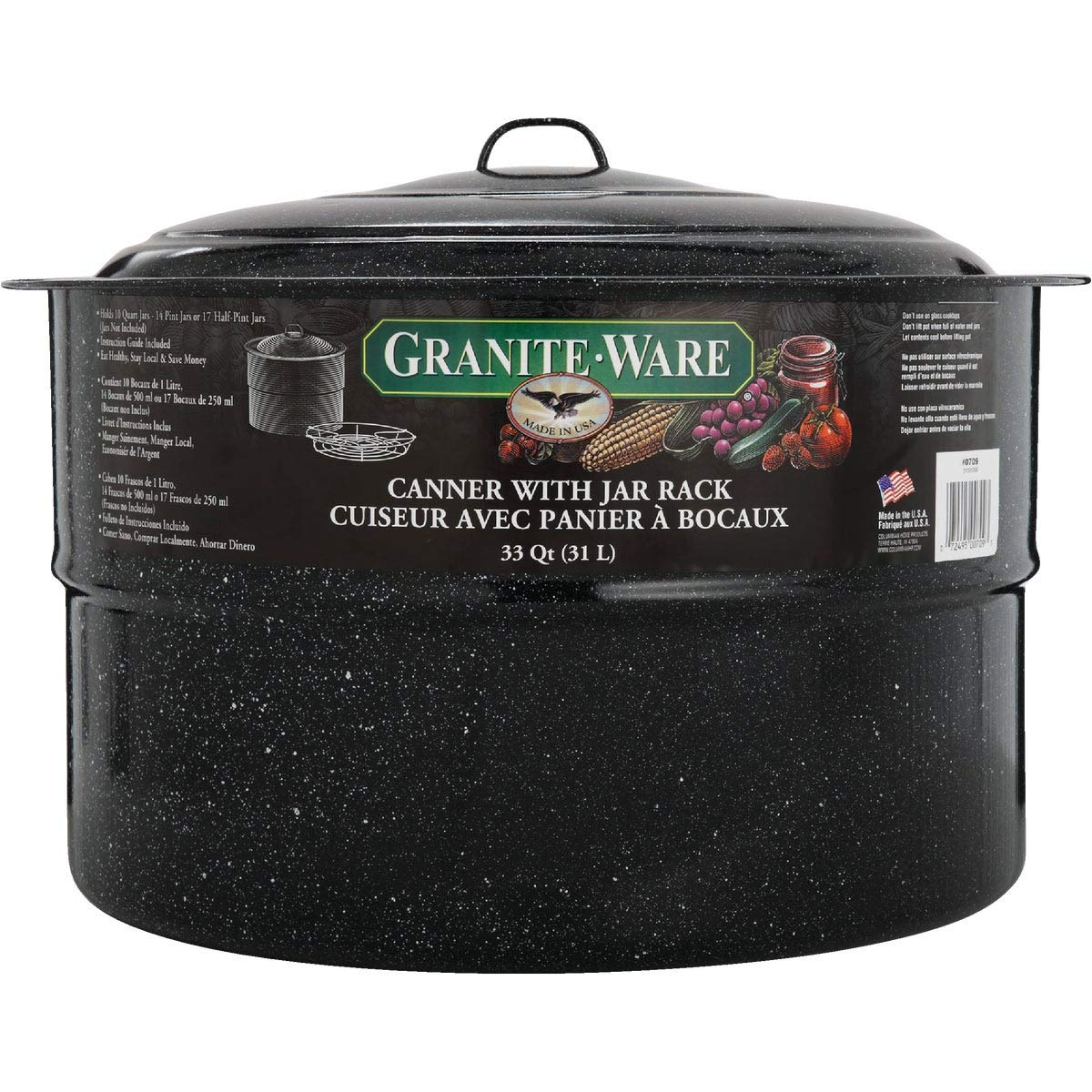 Granite Ware F0709-2 Cold Pack Canner, 33-Qt. - Quantity 2