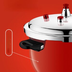 ADAGRO Double Happiness Pressure Cooker 304 Stainless Steel Household Gas Induction Cooker Universal Mini Explosion-Proof Pressure Cooker Sapphire Blue