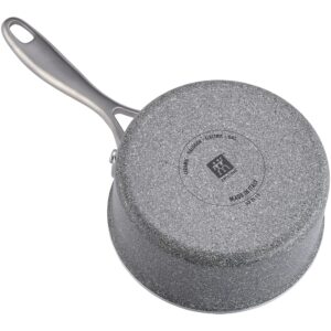 ZWILLING Vitale 1-qt Nonstick Saucepan with Lid, Aluminum, Scratch Resistant, Made in Italy
