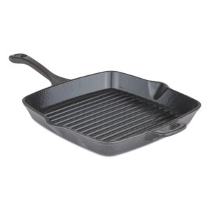 viking cast iron 11" square grill pan