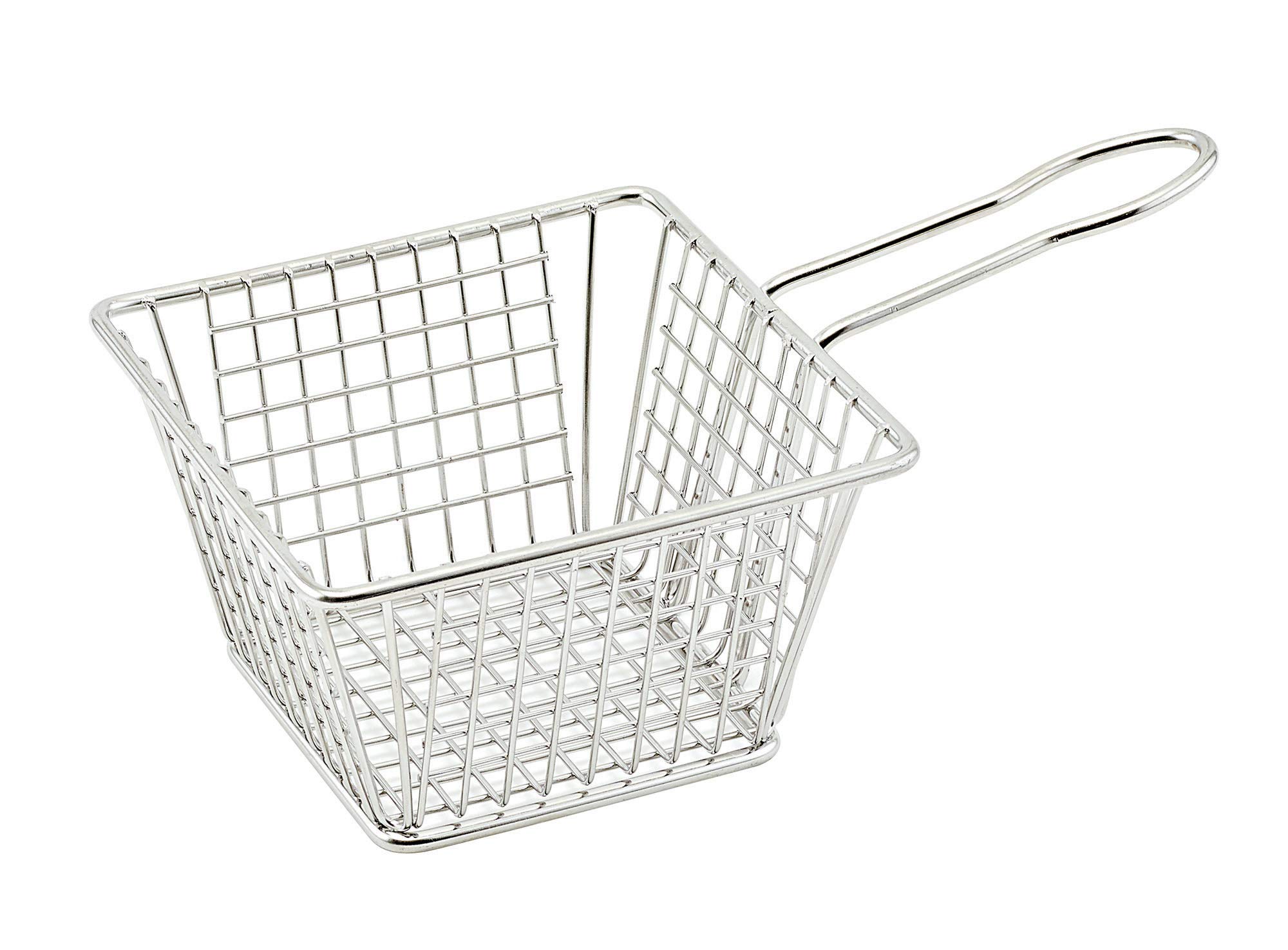 WINCO Mini Fry Basket, Silver