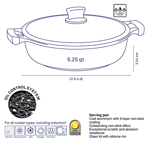 kela Stella Nova Serving pan, Aluminium