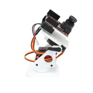 openmv pan tilt + 3.7v li battery + charging cable, singtown, 360° auto tracking face or color ball robotics, apply to openmv cam h7 plus, openmv cam h7, openmv cam m7, openmv cam h7 r2