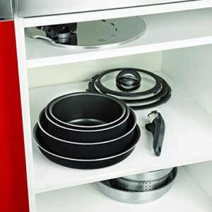 TEKNICAL. Tefal Ingenio Essential Sautepan 24cm, Black