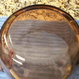 Corning Ware Visions Visionware Amber Glass Dutch Oven/ Stock Pot - 3.5 L