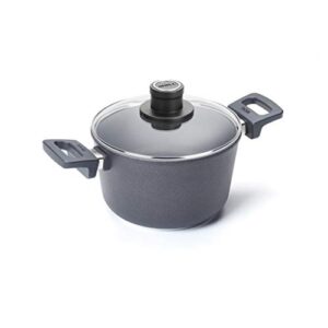 Woll Nowo Titanium Stockpot with Lid, 3.2 Quart, 8 Inch Diameter