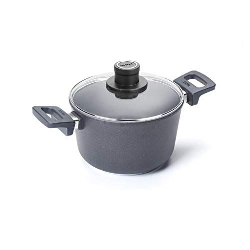 Woll Nowo Titanium Stockpot with Lid, 3.2 Quart, 8 Inch Diameter