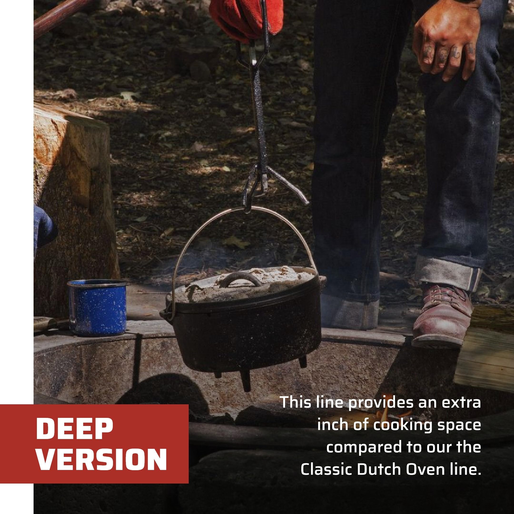 Camp Chef Classic 10" Deep Dutch Oven