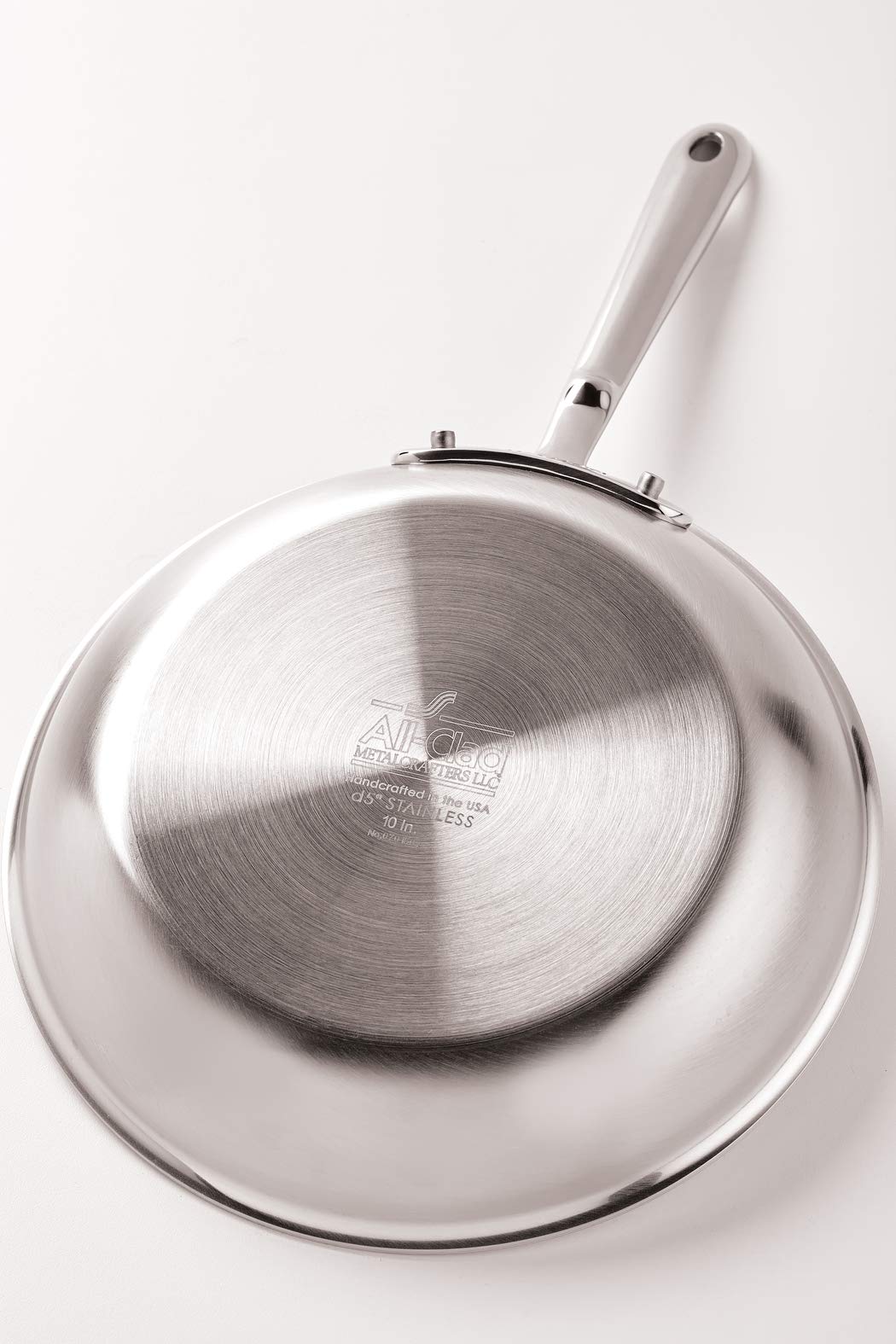 All-Clad Stainless Steel Fry Pan Cookware, 12-Inch, Silver