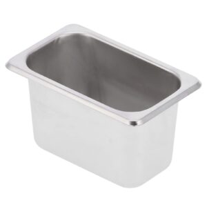 buffet food pans, stainless steel square pan restaurant pans steam table pan hotel pan containers insulation counter basin for canteen hotels kitchen