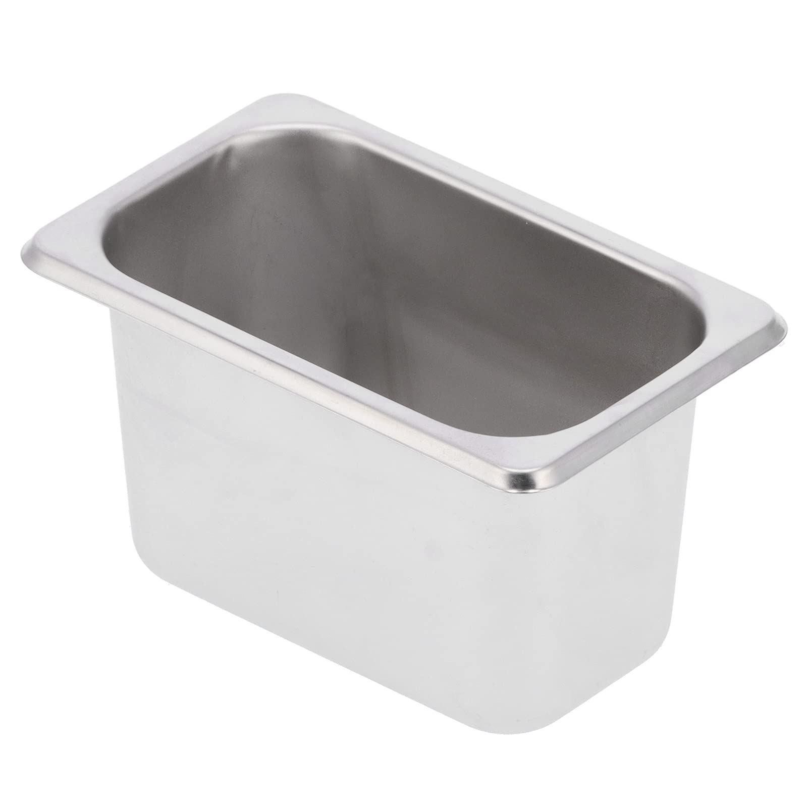 Buffet Food Pans, Stainless Steel Square Pan Restaurant Pans Steam Table Pan Hotel Pan Containers Insulation Counter Basin for Canteen Hotels Kitchen