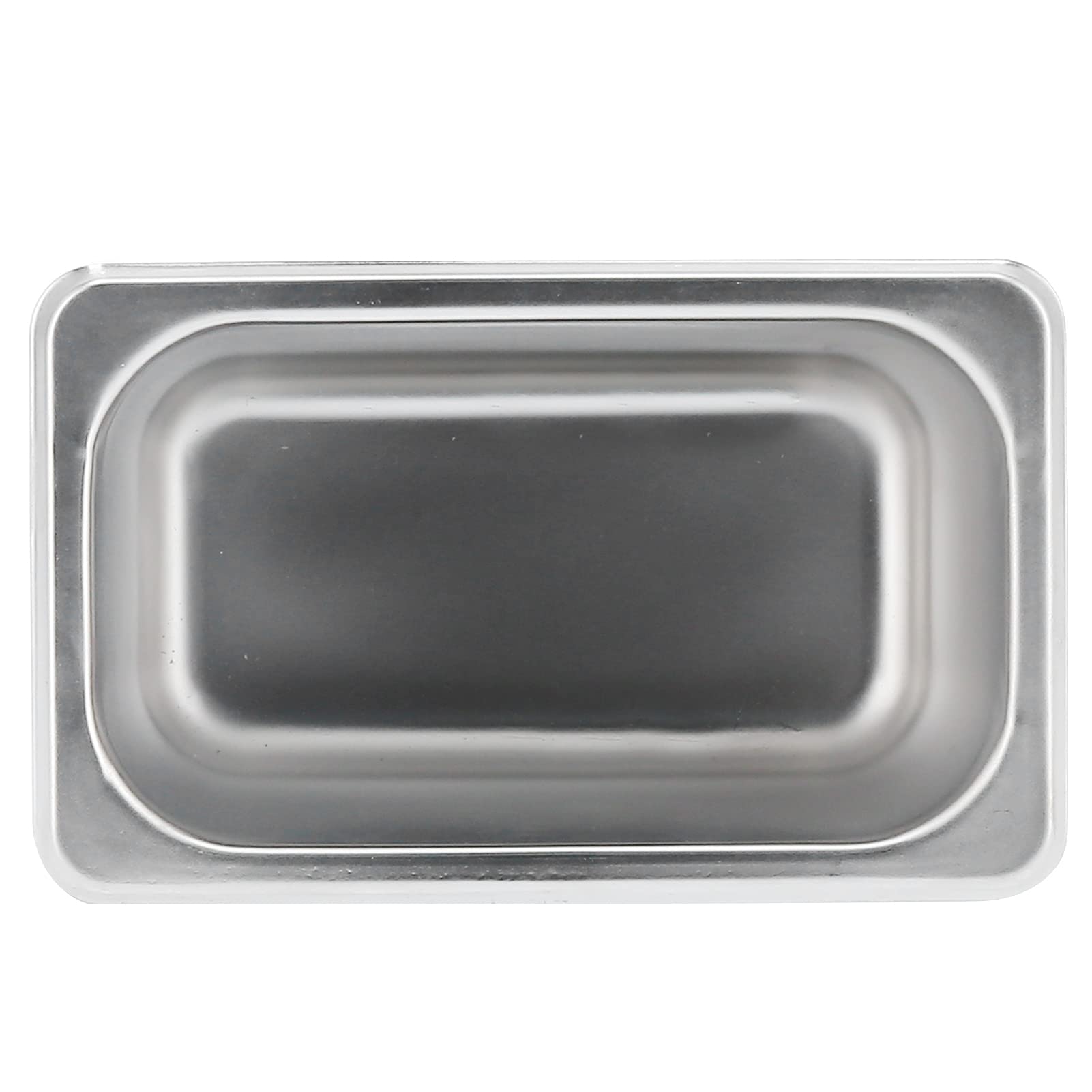 Buffet Food Pans, Stainless Steel Square Pan Restaurant Pans Steam Table Pan Hotel Pan Containers Insulation Counter Basin for Canteen Hotels Kitchen