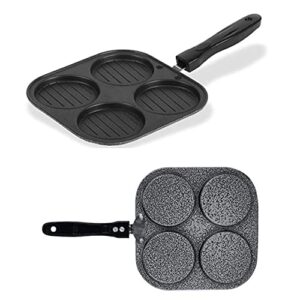 shoppee non-stick pan for min pancakes and uttapam. makes 4 pancakes in a go.