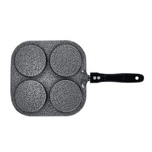 Shoppee Non-Stick Pan for min Pancakes and Uttapam. Makes 4 pancakes in a go.