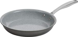 trudeau pure ceramic frying pan, 10-inch, grey