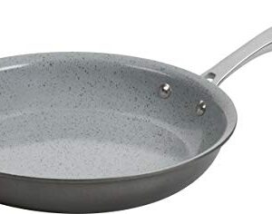 Trudeau Pure Ceramic Frying Pan, 10-Inch, Grey