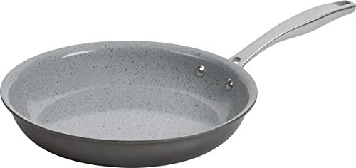 Trudeau Pure Ceramic Frying Pan, 10-Inch, Grey