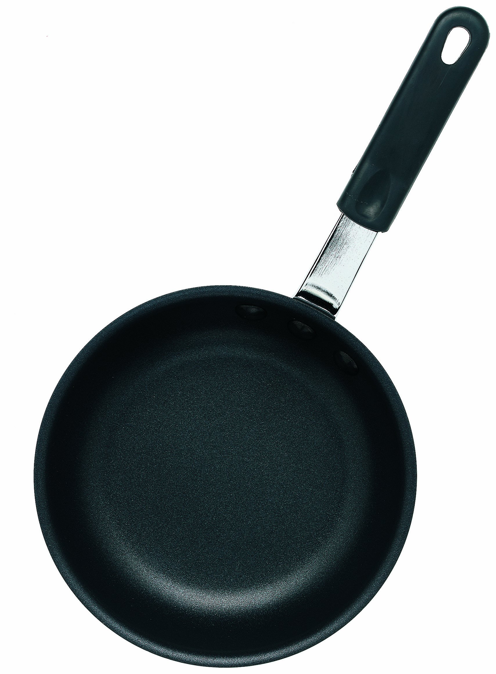 CRESTWARE 7-1/2-Inch Black Pearl Anodized Fry Pans with DuPont Platinum Pro Coating with Molded Handle