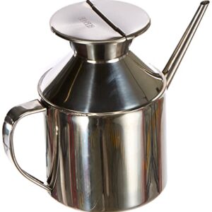 IBILI Oil can 1,2 l of Stainless Steel, 1.2 litres, Silver