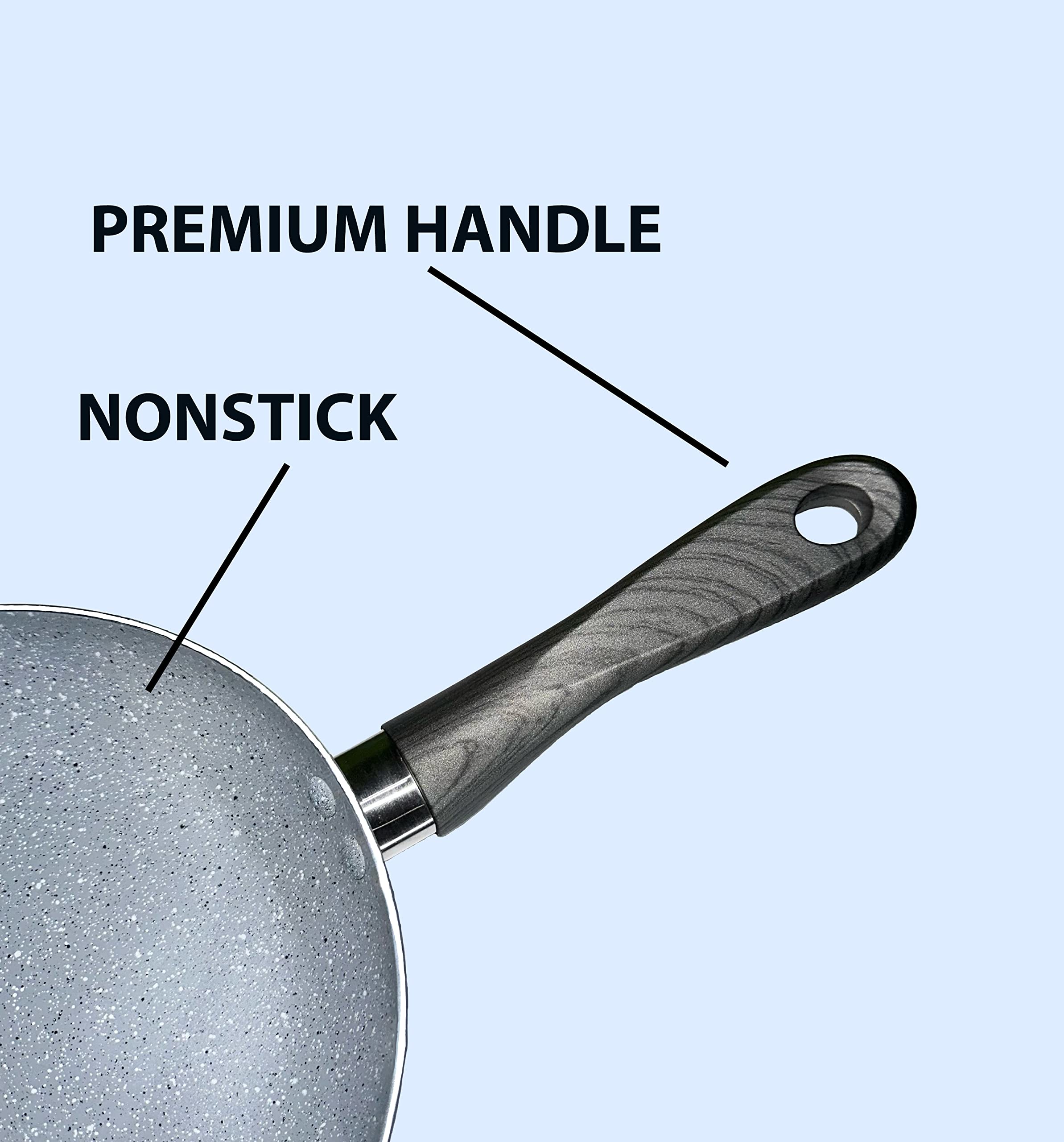 Sonoma Non-stick Fry Pan Set - 8 inch & 10 inch, Saute Pan, Premium Pan set, Aluminum Cookware